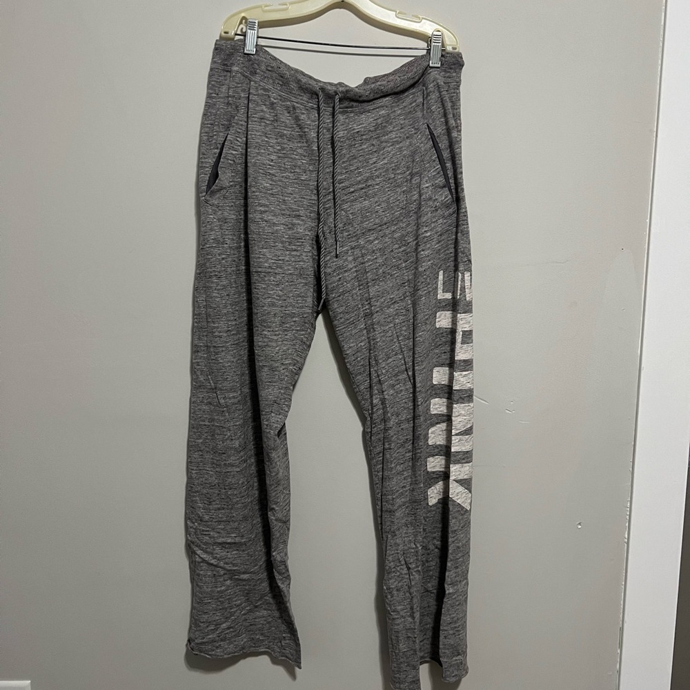 Victoria's Secret Gray Lounge Sweatpants with Side Logo